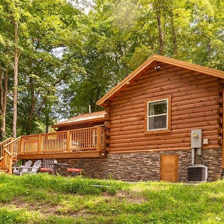 Secluded Wooded Cabin Near The Hocking Hills New Straitsville Kültér fotó