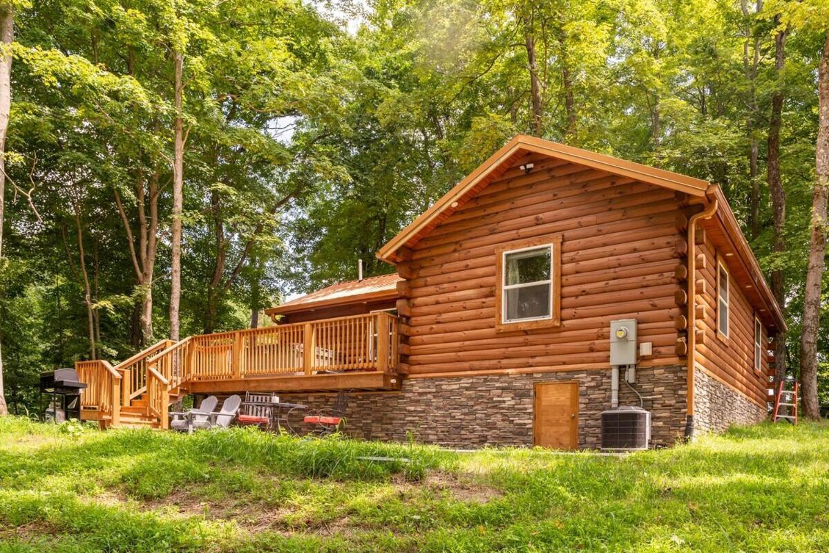 Secluded Wooded Cabin Near The Hocking Hills New Straitsville Kültér fotó