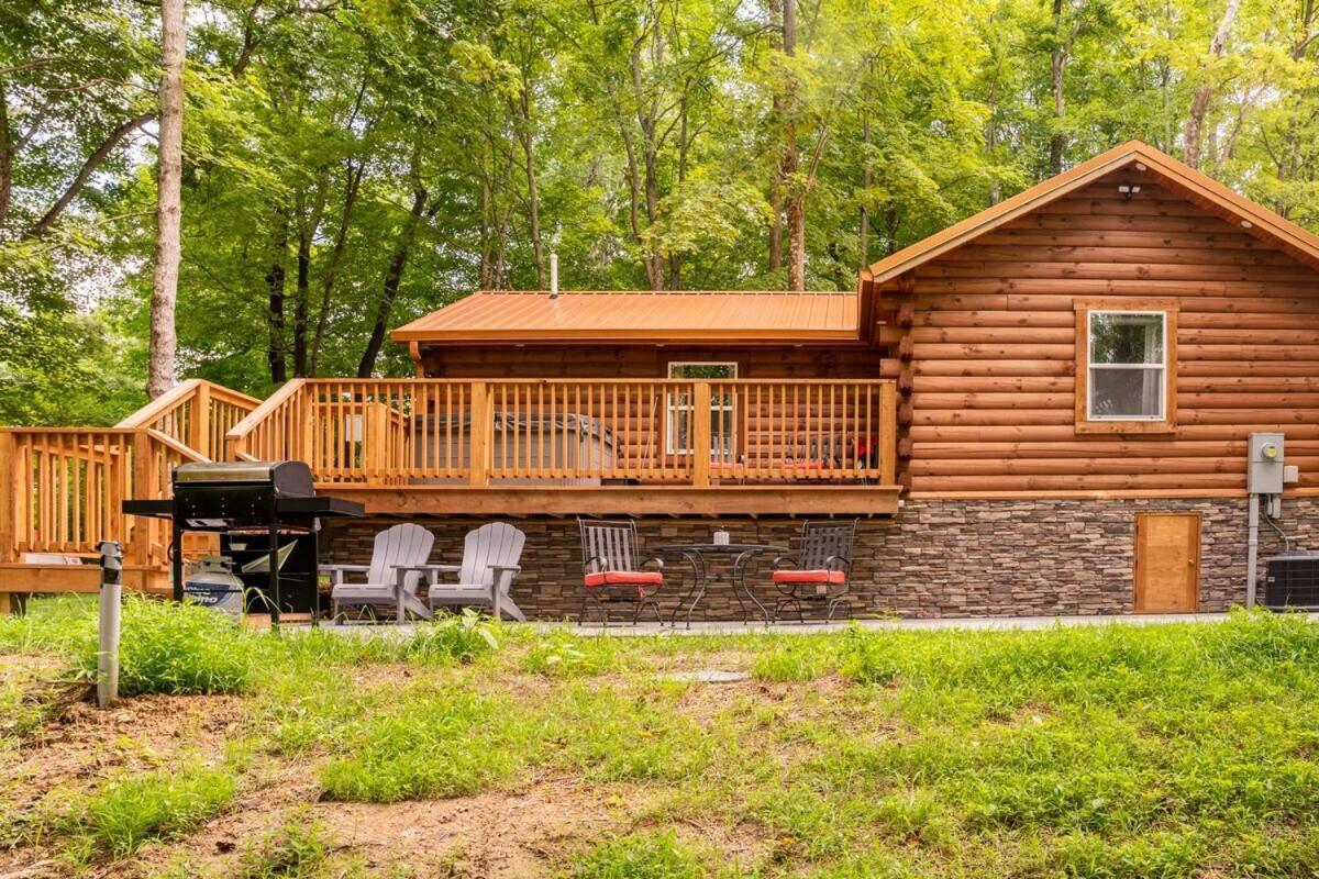 Secluded Wooded Cabin Near The Hocking Hills New Straitsville Kültér fotó