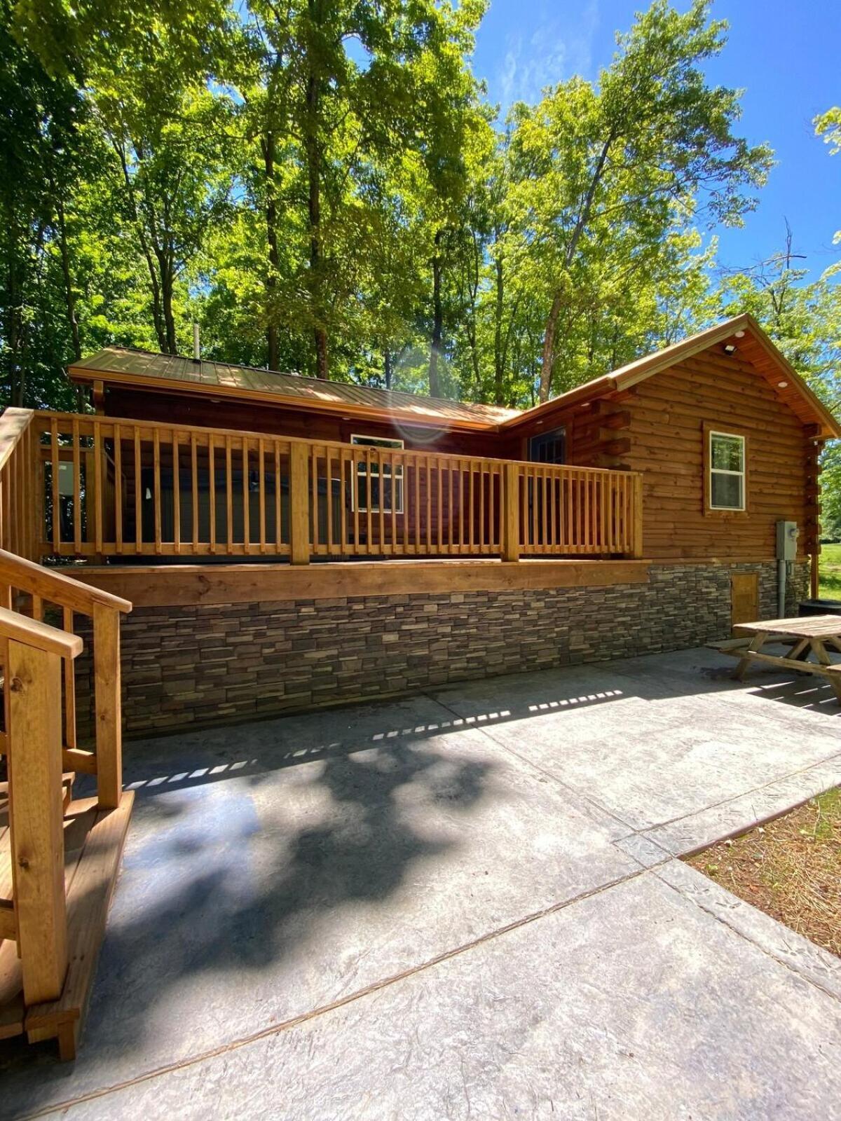 Secluded Wooded Cabin Near The Hocking Hills New Straitsville Kültér fotó